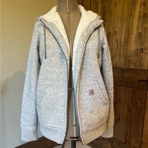 Carhartt Sherpa lined jacket.